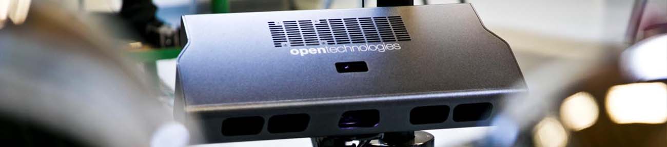 Open Technologies Structured Light scanner / Optische wit-licht scanner