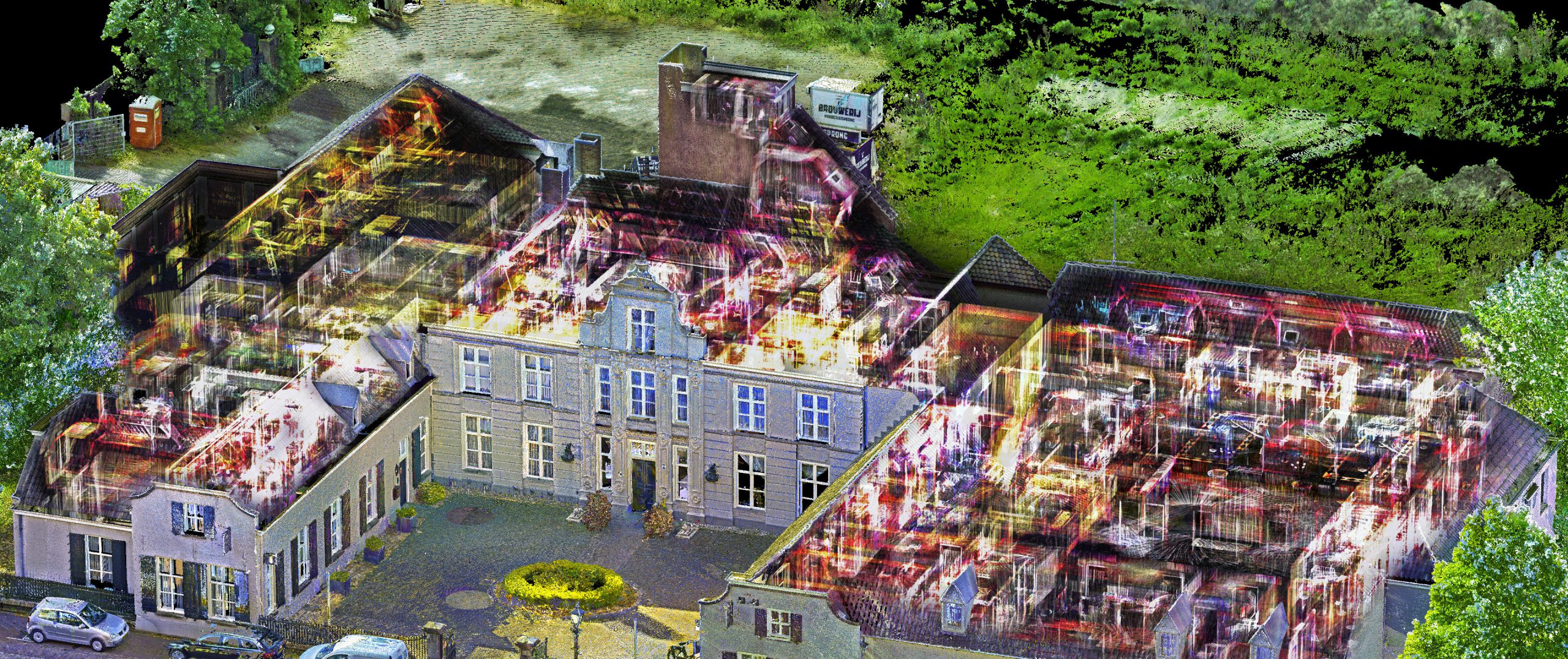 Hof van Solms te Oirschot 3D ingescand door Coenradie